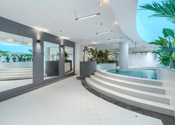 Апартаменты Margi Tokyo Lux Balcony Pool Sauna